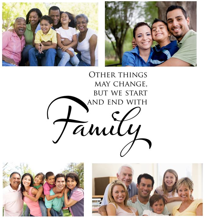 Family Week - Enjoy this time with your family!