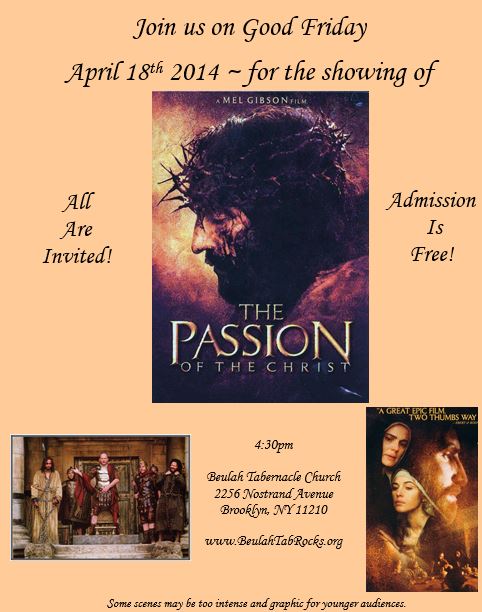 Holy Week 2014 @ Beulah Tabernacle | New York | United States