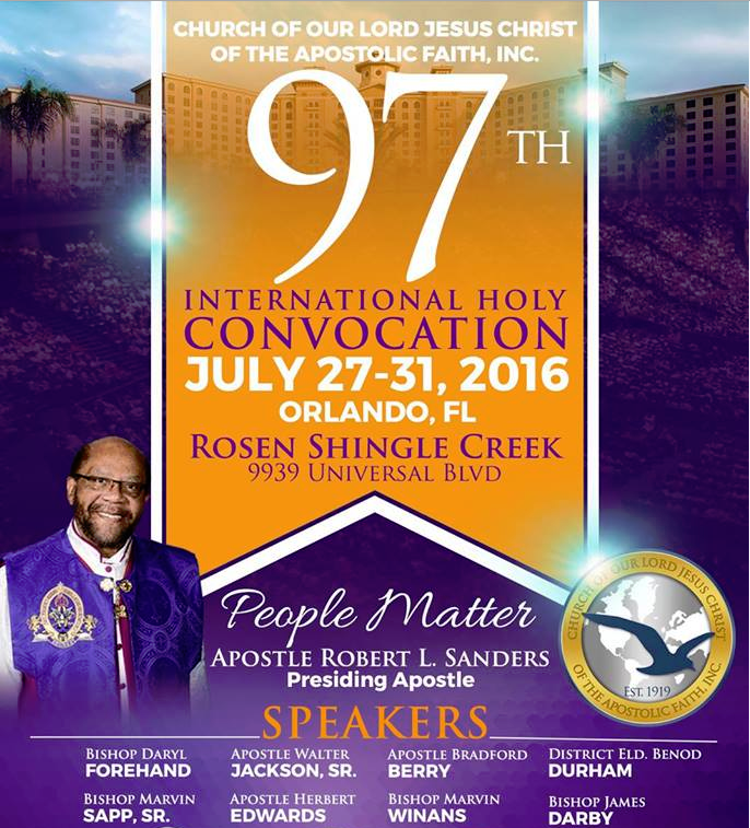 97th Annual International Holy Convocation – COOLJC @ Rosen Shingle Creek | Orlando | Florida | United States