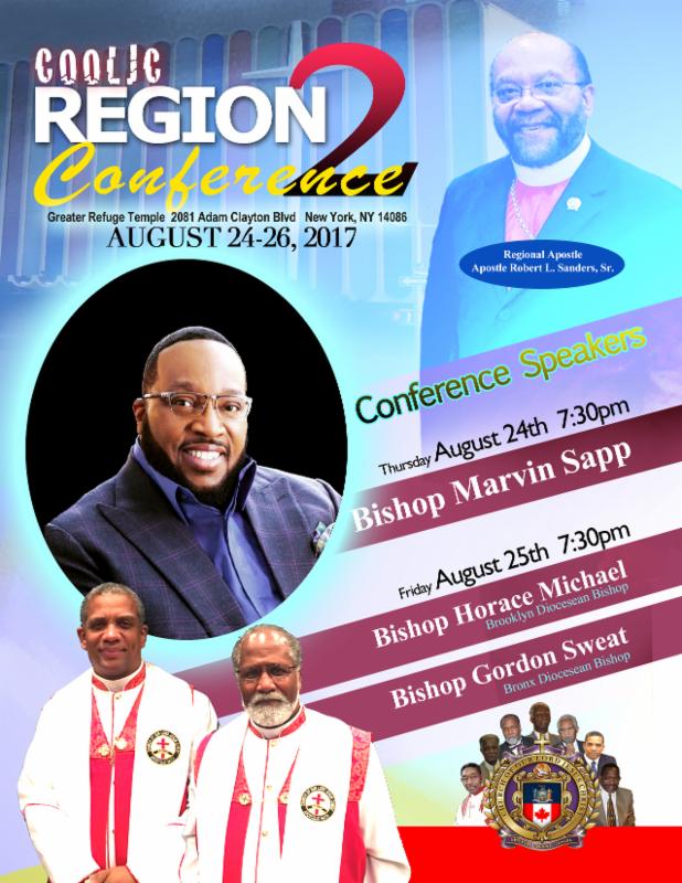 COOLJC Region # 2 - Regional Conference 2017 @ Greater Refuge Temple | New York | New York | United States