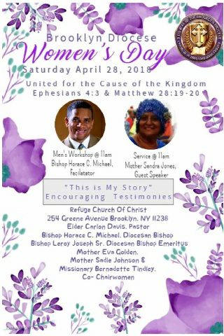 Brooklyn Diocese Annual Womens Day 2018 @ Refuge Church of Christ | New York | United States