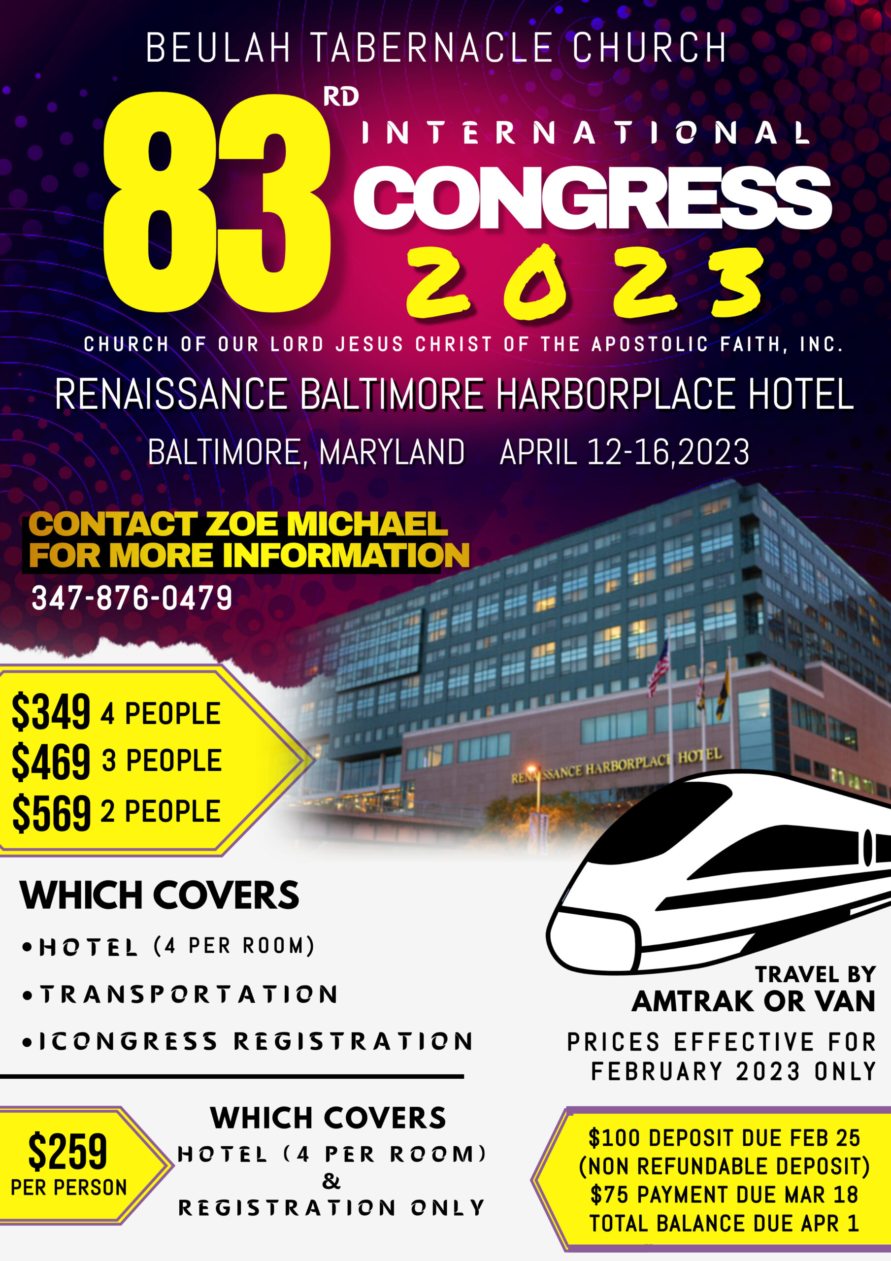 COOLJC : iCongress 2023 @ Renaissance Baltimore Harborplace Hotel