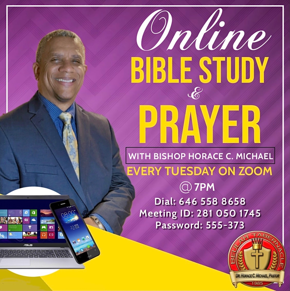 Weekly Connect with Pastor Michael - Virtual 2022 @ ZOOM